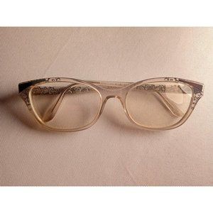 Cote D'Azur Boutique 212 Frame Clear/Grey Discontinued Designer Eyeglasses (3a2)